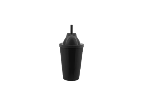 Imagen miniatura de VASO HAPPY ANIMALES LISO PS 350ML-DINOSAURIO-NEGRO R: 01103315 NEOPLAS