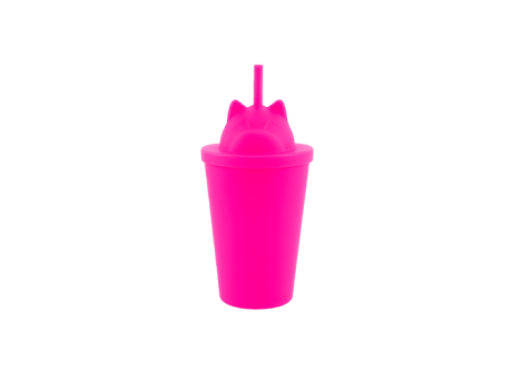 Imagen miniatura de VASO HAPPY ANIMALES PS 350 ML-UNICORNIO-ROSAFLUOR R: 01103820 NEOPLAS