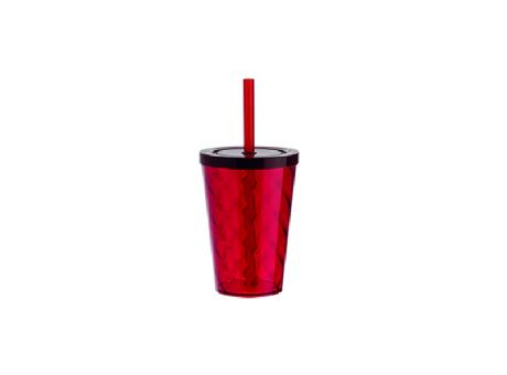 Imagen miniatura de VASO JOY CUP PS 400ML-ROJO TRANSP R: 01194006 NEOPLAS