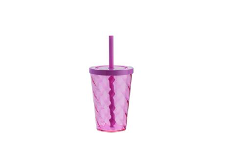 Imagen miniatura de VASO JOY CUP PS 400ML-ROSA BEBE TRANSP. R: 01194033 NEOPLAS