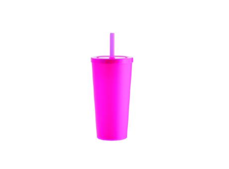 Imagen miniatura de VASO LIFE CUP PP 600ML-ROSA FLUORESCENTE R: 01195029 NEOPLAS