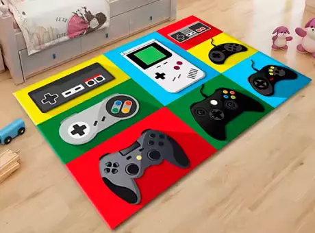 Imagen miniatura de TAPETE INFANTIL C/DISENO 100X160CM (GA822-6L013)