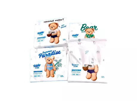Imagen miniatura de PAÑUELO INFANTIL TEDDY 120 UDS YL-72040