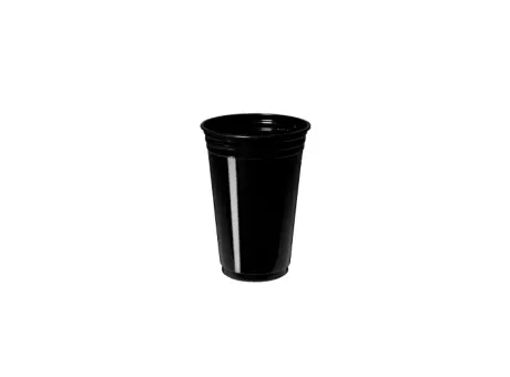 Imagen miniatura de VASO BALADA PPT-330 NEGRO 330ML C25