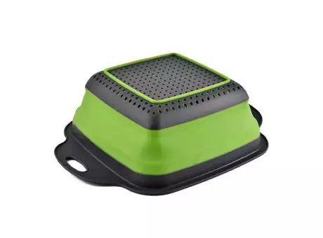 Imagen miniatura de COLADOR PLEGABLE DE SILICONA COCINA F-2802-22CM