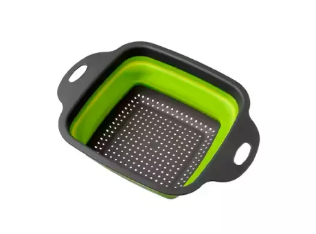 Imagen miniatura de COLADOR PLEGABLE DE SILICONA COCINA F-2802-22CM