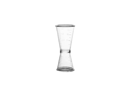 JIGGER MEDIDOR TRAGOS TRANSPARENTE F-3480