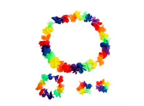 SET COLLAR PULSERAS HAWAIANO  A-11501-3
