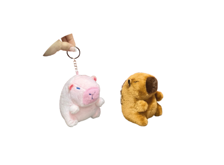 Imagen miniatura de LLAVERO CAPYBARA 12 CM QQKP19