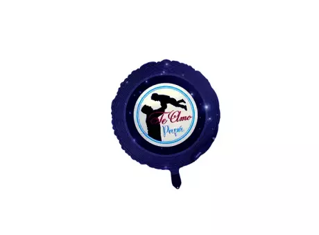 GLOBO REDONDO TE AMO PAPA (46CM) AZUL