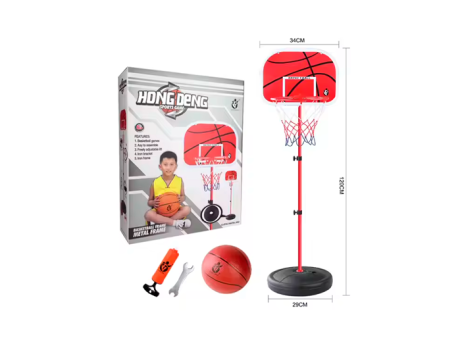 Imagen miniatura de JGO D/BASKET CAJA C/PELOTA HD OM374176