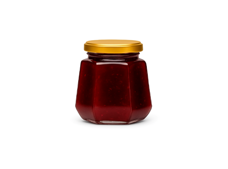 Imagen de FRASCO HEXAGONAL 230 ML VIDRIO