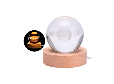 BOLA DE CRISTAL 3D CON LED E-6279-8 SLR