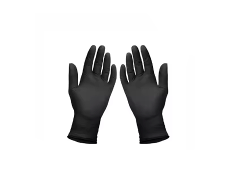 GUANTE NITRILO NEGRO M (MEDIANO) MENGZIDIE 100 E-DN35-M SLR
