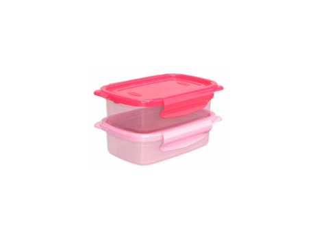 KIT DE RECIPIENTES POCO PROFUNDAS COLORATTO CON 2 PIEZAS - 500 ML 232.006.861 NITRON