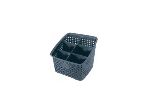 ORGANIZADOR MULTIUSOS DE RATÁN CON 6 DIVISORES - PLUMO 214.006.086 NITRON