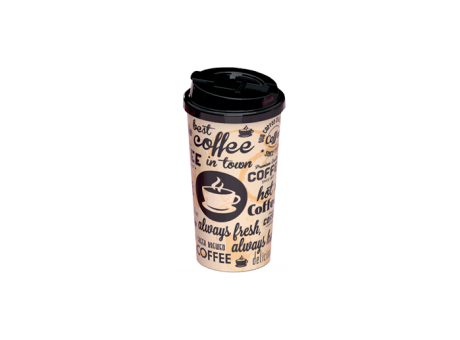TAZA CON TAPA - CAFÉ 600ML 549.012.655 NITRON