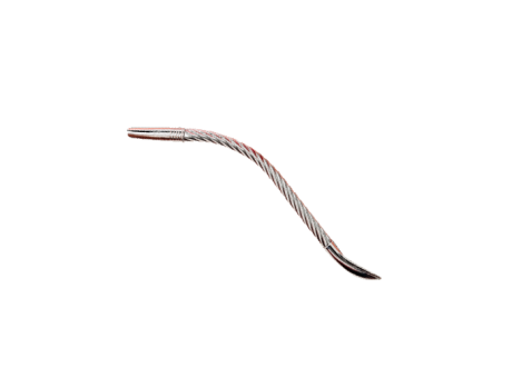 BOMBILA BLISTER CURVO PLATA 431