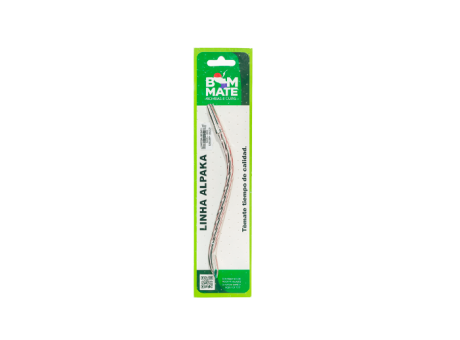 Imagen de BOMBILLA BLISTER CURVO PLATA 432