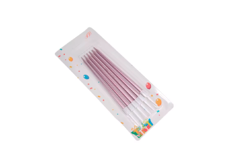 VELA PALITO 10 CM ROSE GOLD A1177