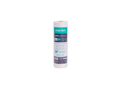 ROLLO PAÑO 35 GR BLNCO 28CMX25MT 50 UND