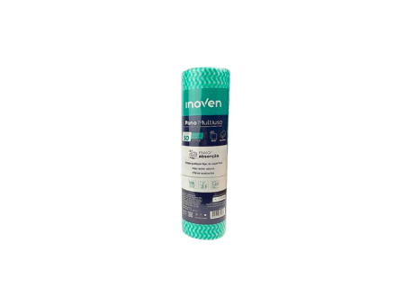 ROLLO PAÑO 35 GR VERDE 28CMX25MT 50 UND
