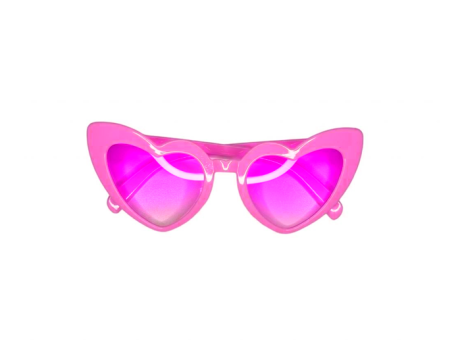 LENTE CORAZON ROSADO