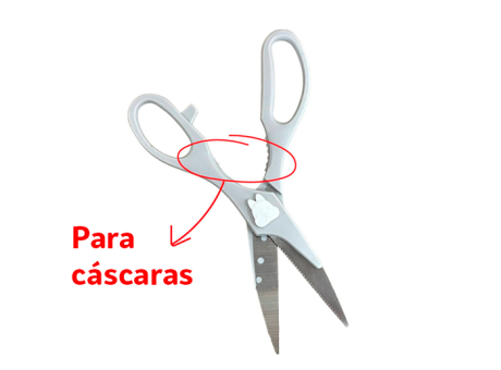 Imagen de TIJERA PARA COCINA (21.4X7.8CM) CONEJO