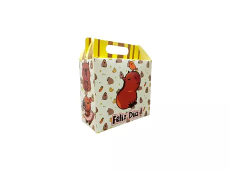 Imagen miniatura de CAJA FELIZ DIA DEL NIÑO DISEÑOS VARIOS 19X17X8.5