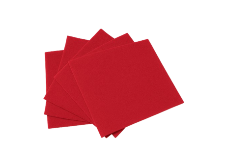 SERVILLETA CEREZA PAPEL 33X33X25