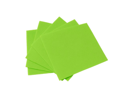 SERVILLETA VERDE MANZANA  PAPEL 33X33X25