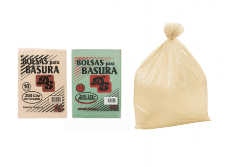 BOLSA P/ BASURA 200 LTS REFORZADO