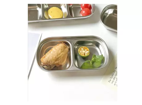 Imagen miniatura de BANDEJA GASTRONOMICA INOX 2 F-3782-2