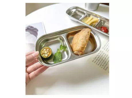 Imagen miniatura de BANDEJA GASTRONOMICA INOX 2 F-3782-2