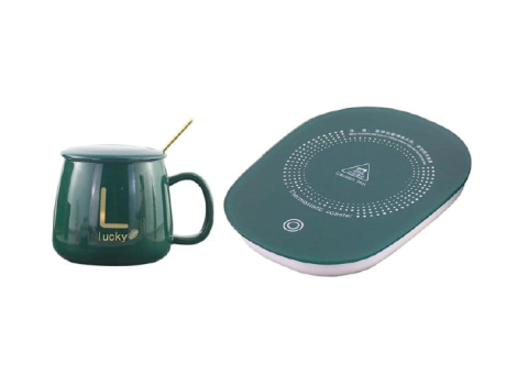 Imagen de SET DE TAZA, TAPA Y CALENTADOR E-6299