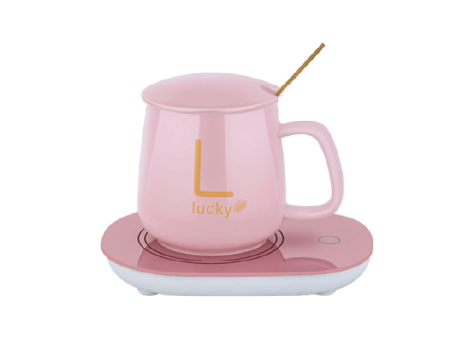 SET DE TAZA, TAPA Y CALENTADOR E-6299