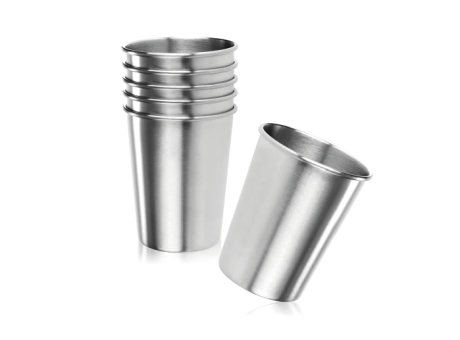 VASO METAL 250ML E-6103-10CM