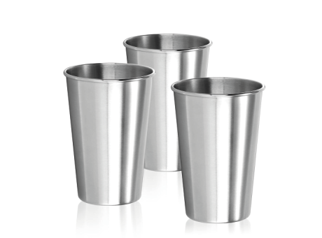 VASO METAL 350ML E-6104-12CM