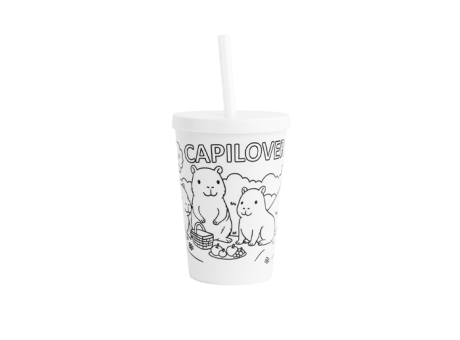 VASO HAPPY TENDENCIA PS 350 ML-CAPIBARA 4103633 NEOPLAS