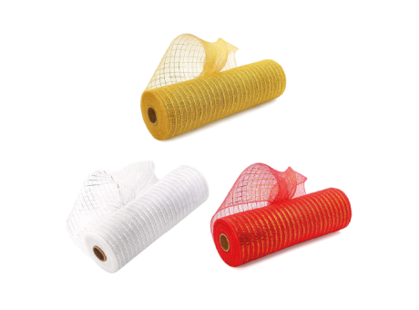CINTA MALLA NAVIDAD COLOR SURTIDO 24CM LS26-24