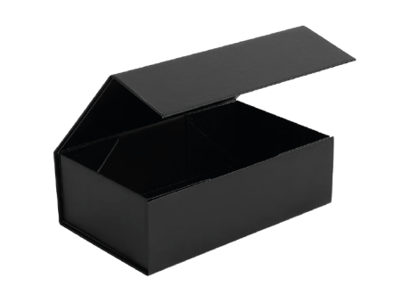 CAJA RIGIDA RECTANGULAR PLEGABLE GG CON IMAN NEGRO