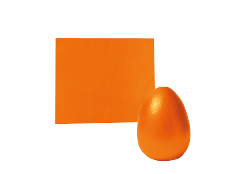 HOJA CHUMBO 43,5X59 LISO NARANJA C50
