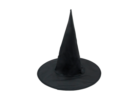 SOMBRERO BRUJA (38X33CM) NEGRO