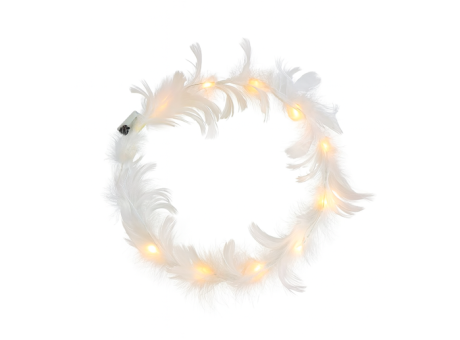 VINCHA ANGEL CON LUCES