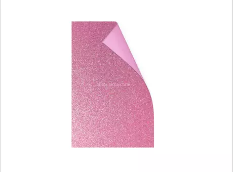 GOMA EVA CON PURPURINA 40X50X1,7 ROSA T08832