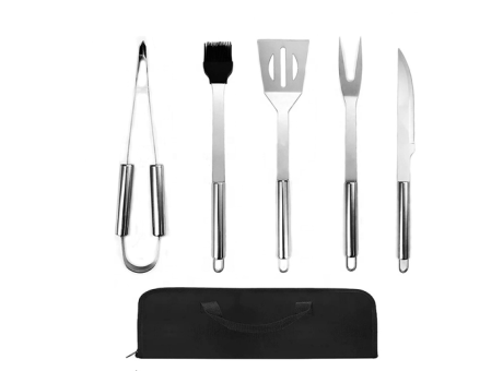 Imagen miniatura de KIT DE ASADO INOX 8 PZSF-NXZ-291