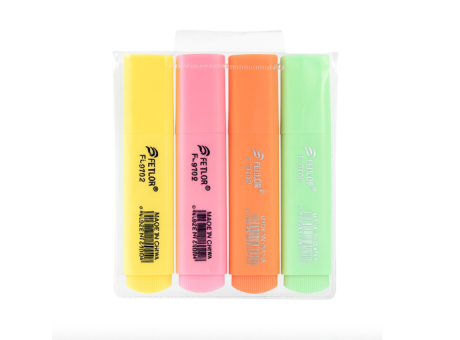 SET MARCADORES PASTEL 4 PZSFL-8102