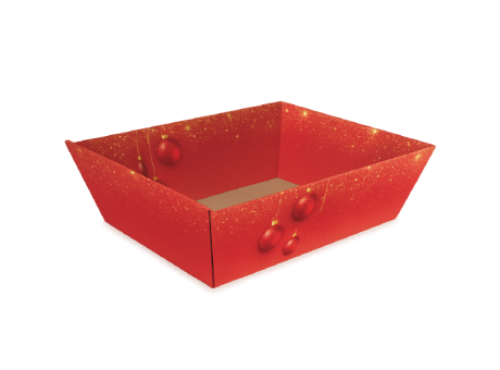 CANASTA NOEL SIN MANIJA XG 31029 ROJO