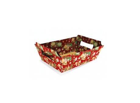 CANASTA NOEL CON MANIJA PQ 31020 MARRON