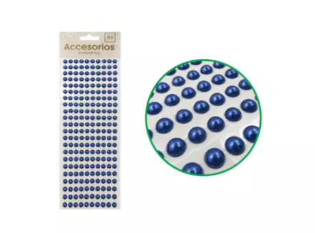 CALCOMANIA PIEDRAS CIRCULAR #8 AZUL